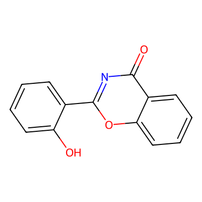 Chemical structure of Deferasirox Impurity B (Freebase)