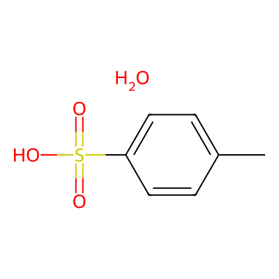 Chemical structure of Para Toluene Sulfonic Acid Working Standard/Reference Standard