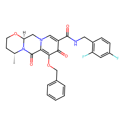 Chemical structure of Dolutegravir Impurity 1