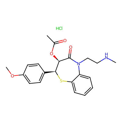 Chemical structure of Diltiazem EP Impurity D
