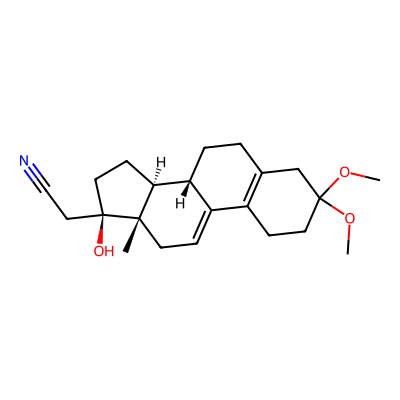 Chemical structure of Dienogest EP Impurity E