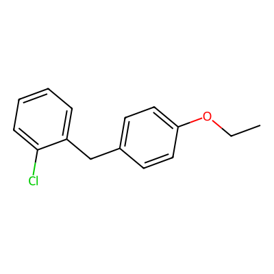 Chemical structure of Dapagliflozin Impurity B