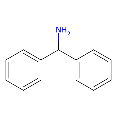 Chemical structure of Benzhydrylamine