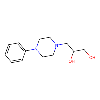 Chemical structure of Dropropizine