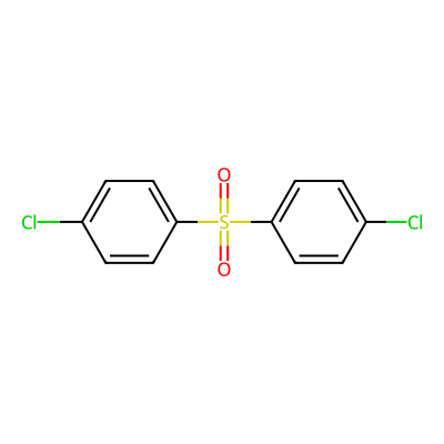 Chemical structure of Dapsone Impurity A (Dichloro impurity)