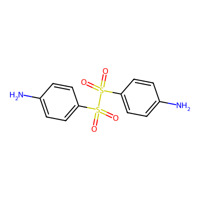 Chemical structure of Dapsone Impurity 37