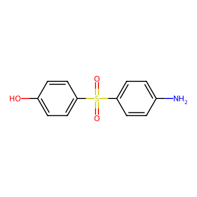 Chemical structure of Dapsone Impurity C (Mono hydroxy impurity)