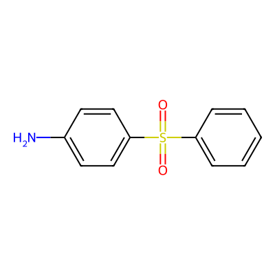 Chemical structure of Dapsone Impurity E (Desmonoamino impurity)