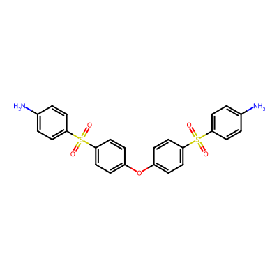 Chemical structure of Dapsone O-Dimer