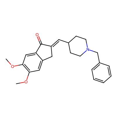 Chemical structure of Donepezil Related compound A