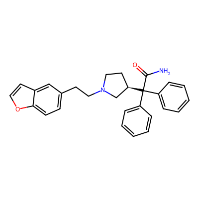 Chemical structure of Darifenacin Impurity D