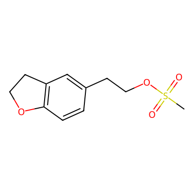 Chemical structure of Darifenacin Impurity B