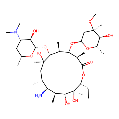 Chemical structure of Dirithromycin Impurity A