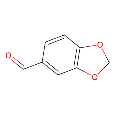 Chemical structure of Piperonal impurity 1