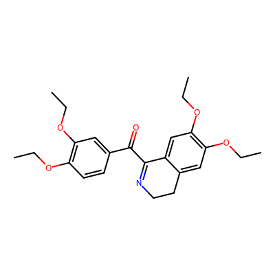 Chemical structure of Drotaveraldine