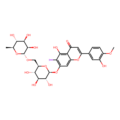 Chemical structure of Diosmin Impurity D
