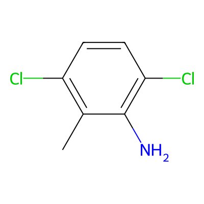 Chemical structure of 3,6-Dichloro-2-Methylaniline