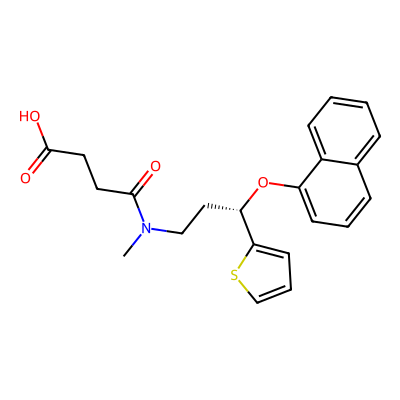 Chemical structure of Duloxetine USP Related Compound H