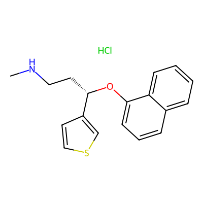 Chemical structure of Duloxetine Related Compound F