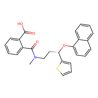 Chemical structure of Duloxetine Phthalamide Impurity