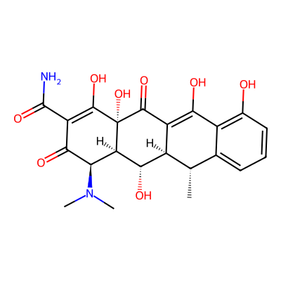 Chemical structure of 4-Epi Doxycycline
