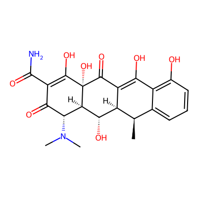 Chemical structure of 6-Epi Doxycycline