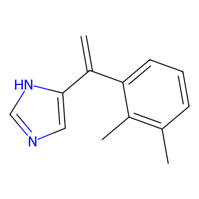 Chemical structure of Dexmedetomidine olefin impurity