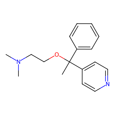 Chemical structure of Doxylamine Impurity A