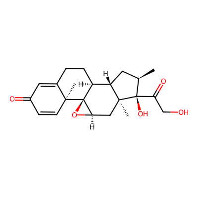 Chemical structure of Dexamethasone EP Impurity I