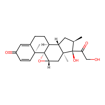 Chemical structure of Dexamethasone EP Impurity D