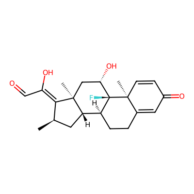 Chemical structure of Dexamethasone-21-aldehyde