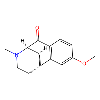 Chemical structure of Dextromethorphan Impurity C