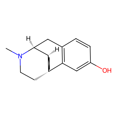 Chemical structure of Dextromethorphan EP Impurity B