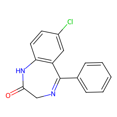 Chemical structure of Diazepam EP Impurity A