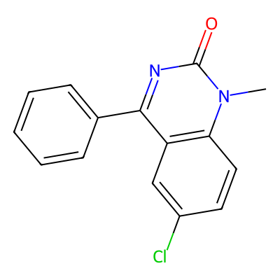 Chemical structure of Diazepam Impurity E