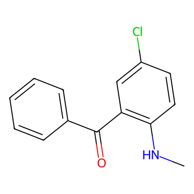 Chemical structure of Diazepam EP Impurity D