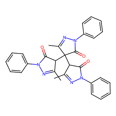 Chemical structure of Edaravone Trimer Impurity