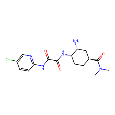 Chemical structure of Edoxaban Impurity 137