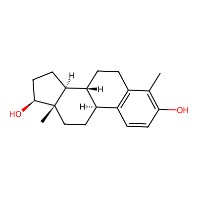 Chemical structure of Estradiol Impurity-C