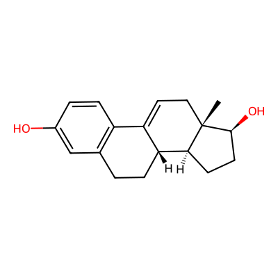 Chemical structure of Estradiol Impurity-D