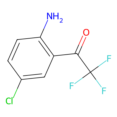 Chemical structure of 4-Chloro-2-trifluoroacetylaniline
