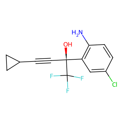 Chemical structure of Efavirenz Related Compound A