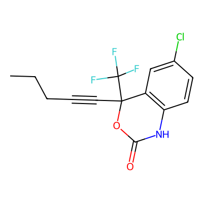 Chemical structure of Efavirenz Pentyne Analog (Racemate)