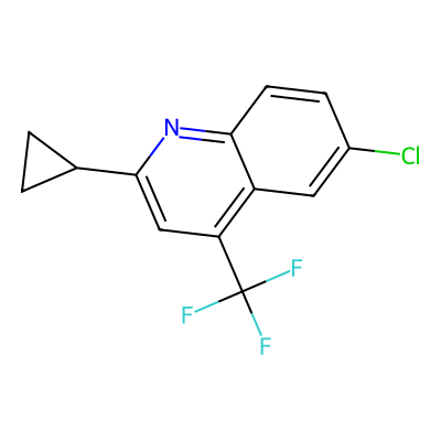 Chemical structure of Efavirenz Quinoline Analog