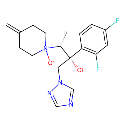 Chemical structure of Efinaconazole Oxidative Impurity 2