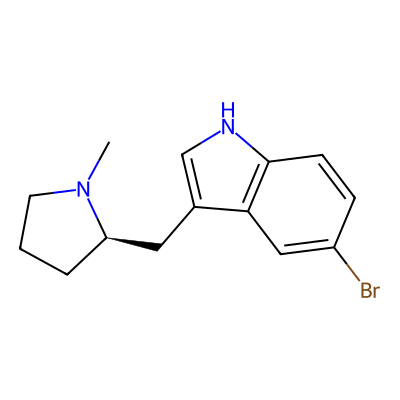 Chemical structure of Eletriptan Impurity B