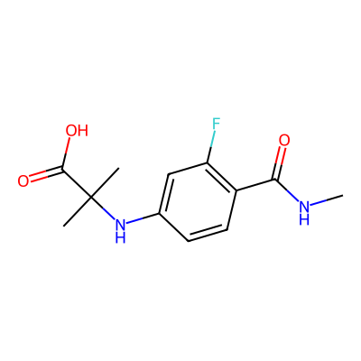 Chemical structure of Enzalutamide Impurity P