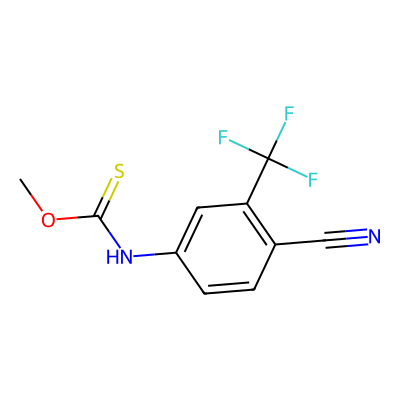 Chemical structure of Enzalutamide Impurity A