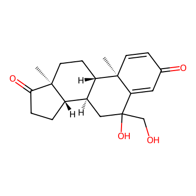 Chemical structure of Exemestane Diol