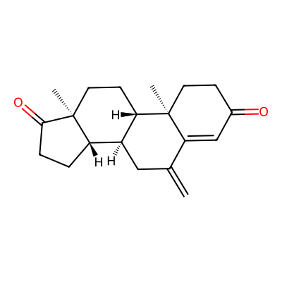 Chemical structure of Exemestane Impurity E